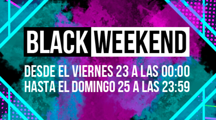 «Black Weekend», el Black Friday de todo un Fin de Semana