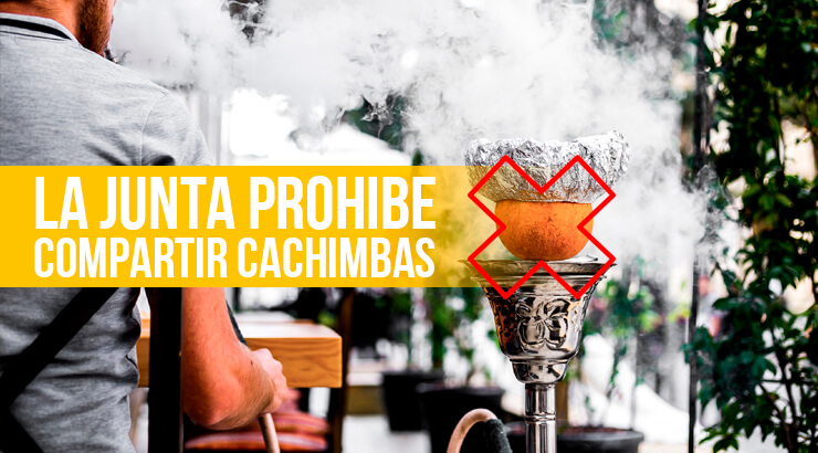 La Junta de Andalucía prohíbe compartir cachimba en bares de copas